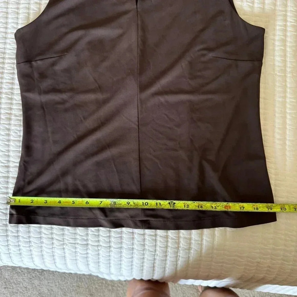 Talbots sleeveless brown size L - Picture 5 of 8